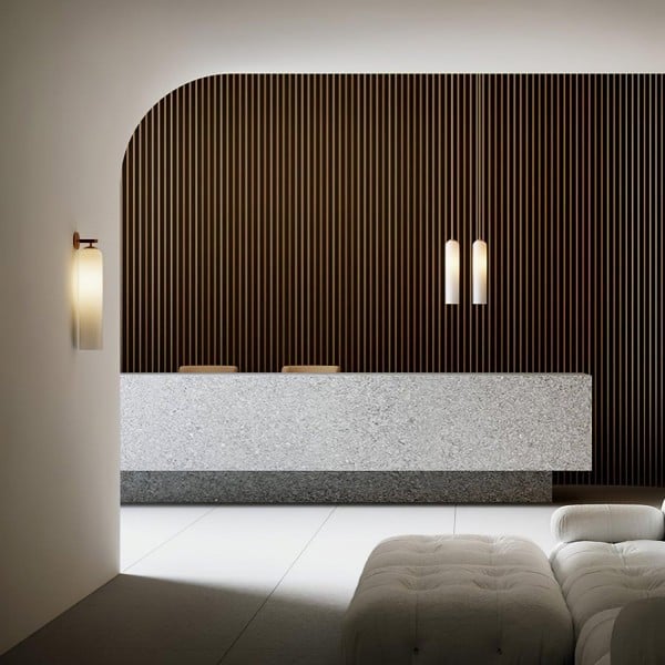 Applique in vetro artistico M304