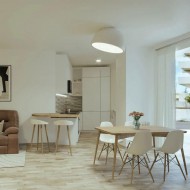 Simple Modern Nordic LED Eggshell Ceiling Lamp M284