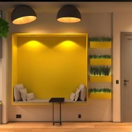 Simple Modern Nordic LED Eggshell Ceiling Lamp M284