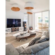 Simple Modern Nordic LED Eggshell Ceiling Lamp M284