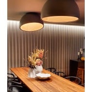 Simple Modern Nordic LED Eggshell Ceiling Lamp M284