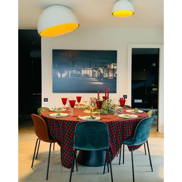 Simple Modern Nordic LED Eggshell Ceiling Lamp M284