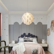 Lampada a sospensione a forma di pigna