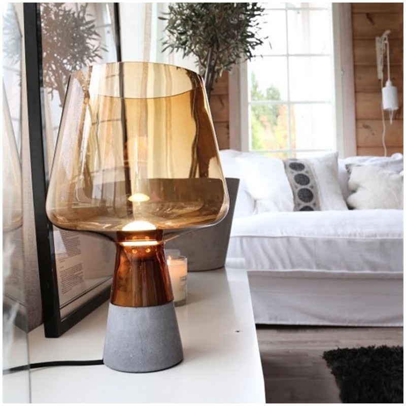 Leimu Glass Table Lamp |Simig