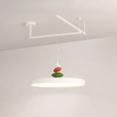 Semplice bilanciere disco volante lampadario creativo M274