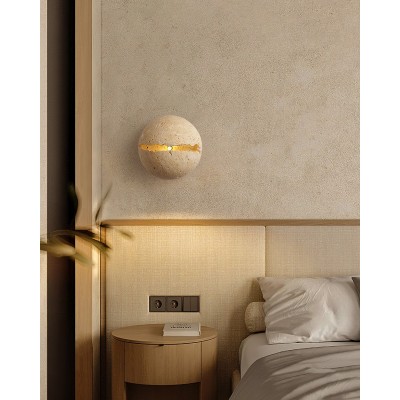 恐竜の卵の石の壁ランプ M166