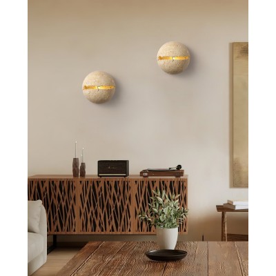 恐竜の卵の石の壁ランプ M166