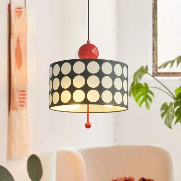 Lattice Acrylic Polka Dots Pendant Lamp M165