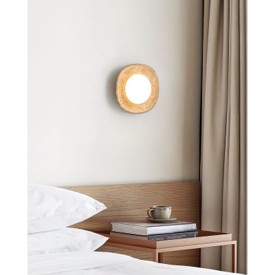 Japanese Style Wabi-Sabi Stone Wall Lamp M161