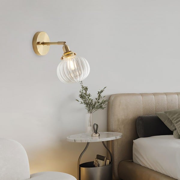 Simple Hallway Entrance Pumpkin Pattern Wall Lamp M108