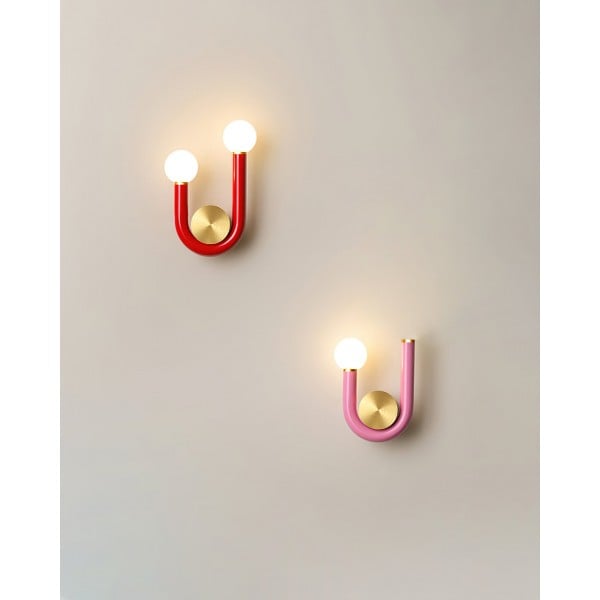 Creative U Shaped Double Head Wall Lamp M91
