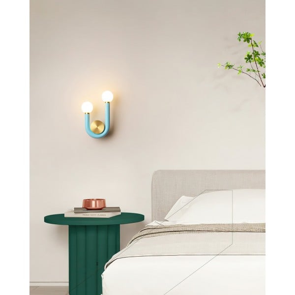 Creative U Shaped Double Head Wall Lamp M91