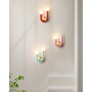Creative U Shaped Double Head Wall Lamp M91