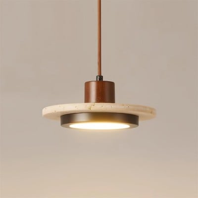 Creative Retro Regular Disc LED Pendant Lamp M152