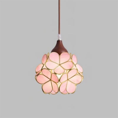 French Creative Pastoral Style Flower Pendant Light M136