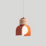 Metal Disc With Ball Pendant Light M579