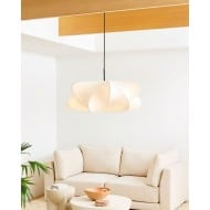 Sleek Modern Pendant Light - Adjustable Suspension for Dining Rooms M57