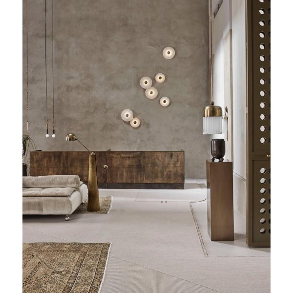 Creative Marble Rund Vägglampa M42