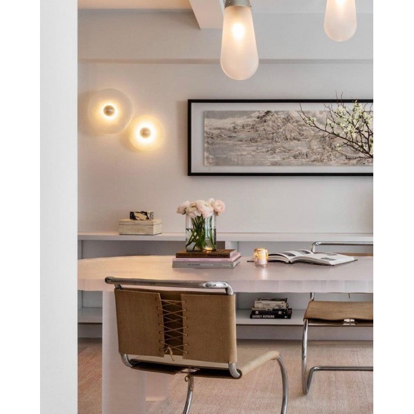 Creative Marble Rund Vägglampa M42