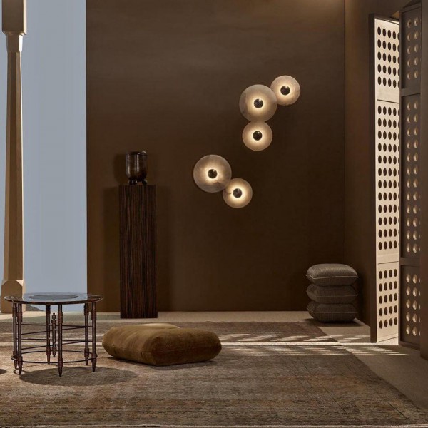 Creative Marble Rund Vägglampa M42