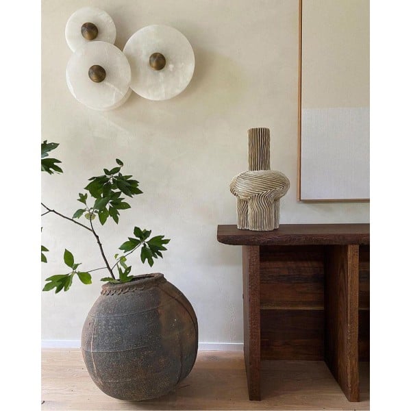 Creative Marble Rund Vägglampa M42