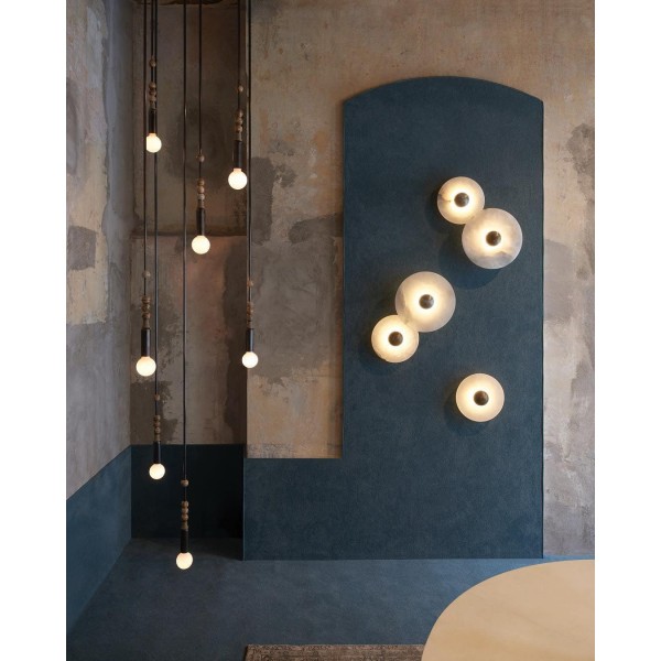 Creative Marble Rund Vägglampa M42