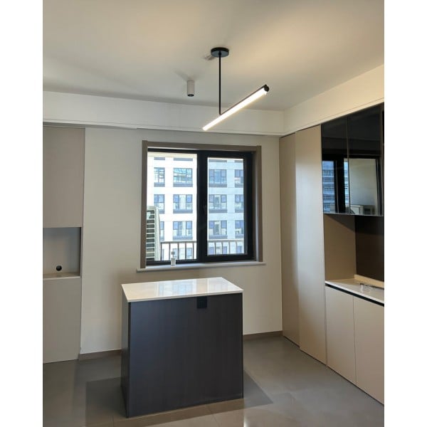 Modern Simple Asymmetrical Linear Pendant Lamp M41