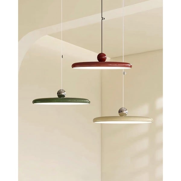 Simple Modern Adjustable Swing Arm Disc Pendant Lamp M11