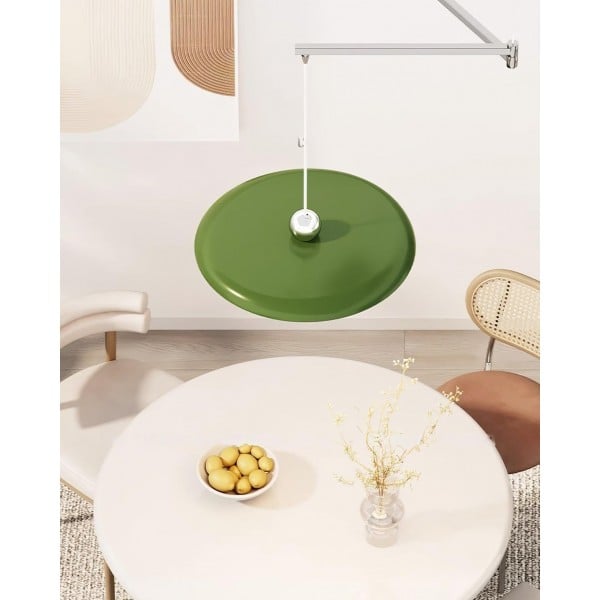Simple Modern Adjustable Swing Arm Disc Pendant Lamp M11