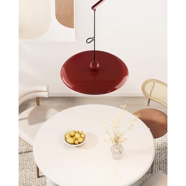 Simple Modern Adjustable Swing Arm Disc Pendant Lamp M11