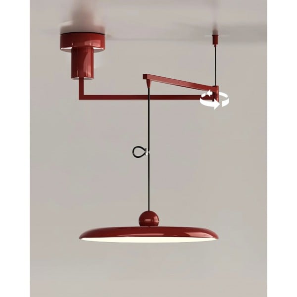 Simple Modern Adjustable Swing Arm Disc Pendant Lamp M11