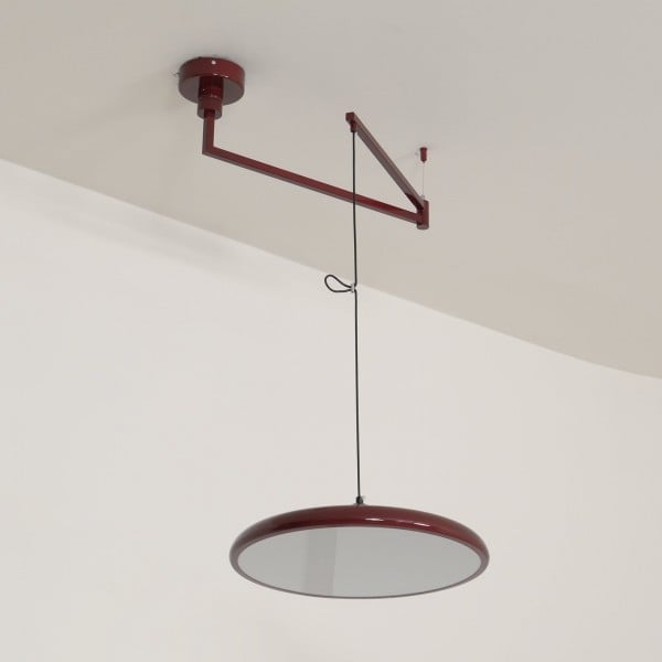 Simple Modern Adjustable Swing Arm Disc Pendant Lamp M11