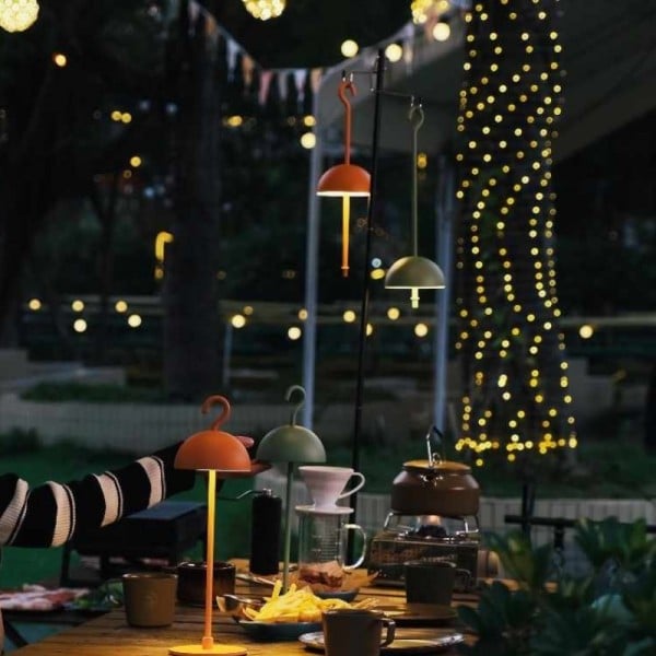 Macaron Wireless Rechargeable Portable Metal Table Lamp S202