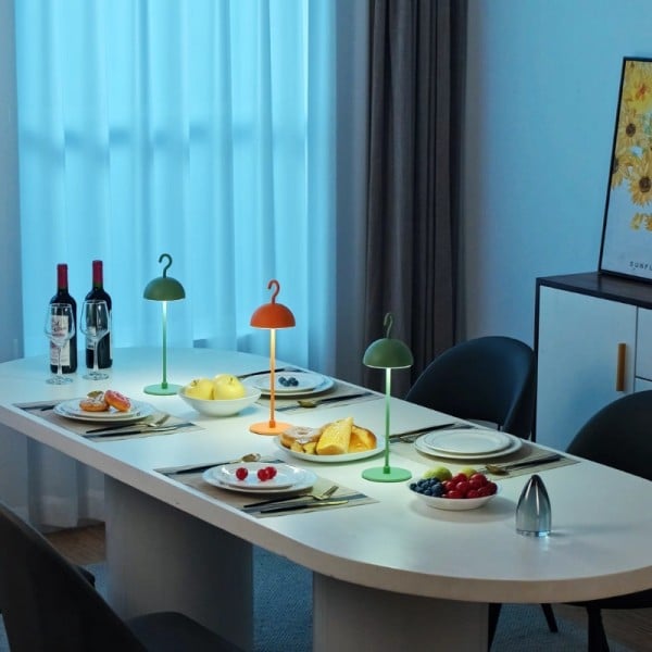 Macaron Wireless Rechargeable Portable Metal Table Lamp S202