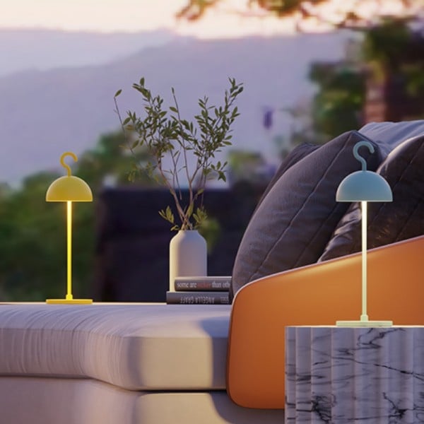 Macaron Wireless Rechargeable Portable Metal Table Lamp S202