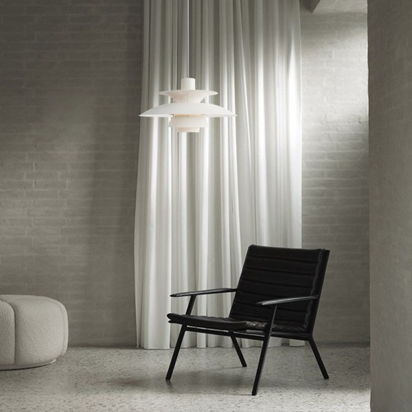 Lámpara colgante danesa de metal multicapa S107