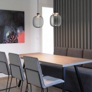 LED Glas Pendelleuchte