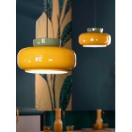Medieval Bauhaus Disc Orb Maracanã Pendant Light