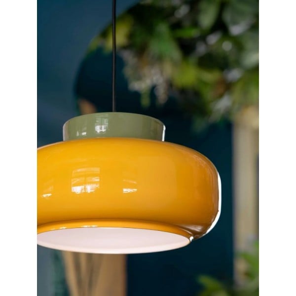 Medieval Bauhaus Disc Orb Maracanã Pendant Light G85