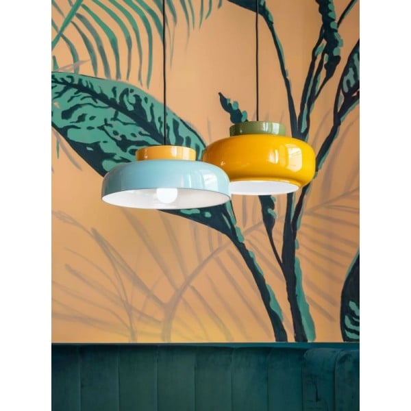 Medieval Bauhaus Disc Orb Maracanã Pendant Light G85