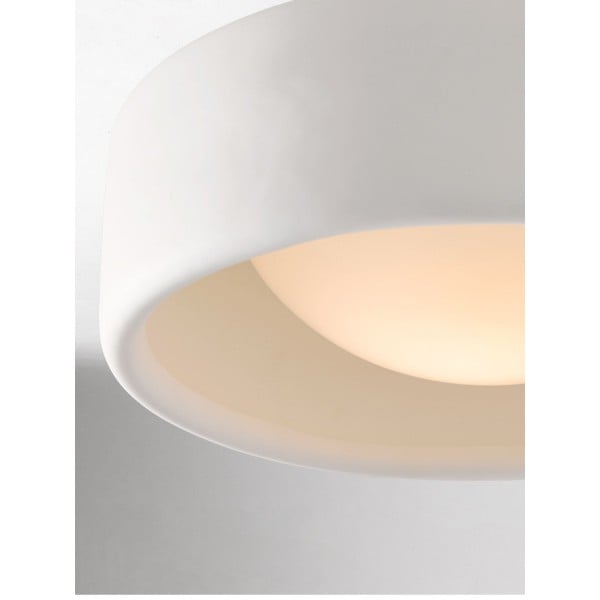 Cerova Elegant Round Porcelain Flush Mount Ceiling Light G86