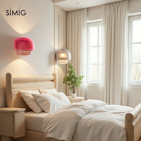 Layered Glass Wall Sconce for Warm Ambient Lighting S236