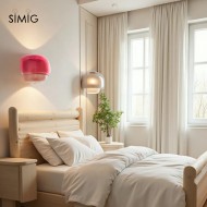 Layered Glass Wall Sconce for Warm Ambient Lighting S236