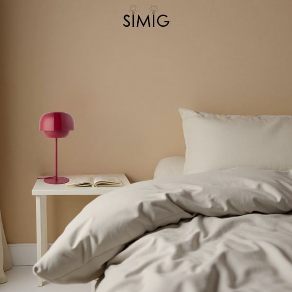 Clinco Minimalist Metal Dome Lamp ‑ Ambient Glow for Side Table S246