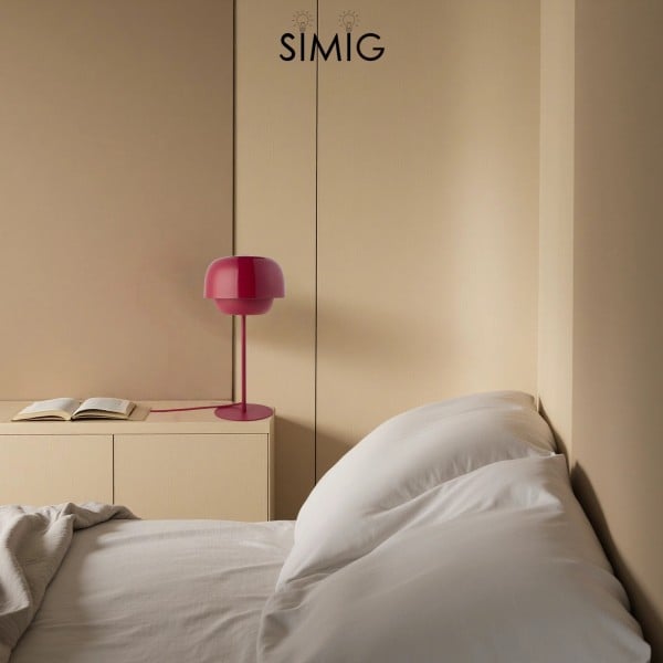 Clinco Minimalist Metal Dome Lamp ‑ Ambient Glow for Side Table S246
