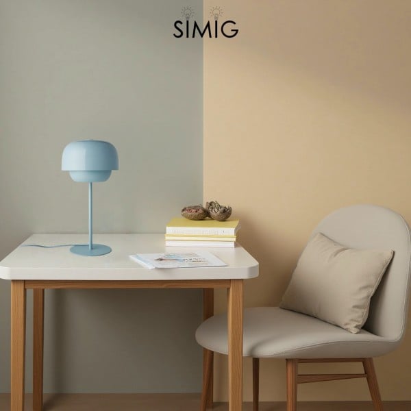 Clinco Minimalist Metal Dome Lamp ‑ Ambient Glow for Side Table S246