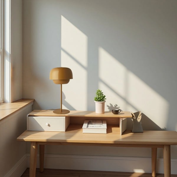 Clinco Minimalist Metal Dome Lamp ‑ Ambient Glow for Side Table S246