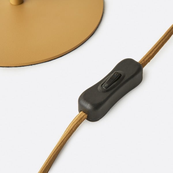 Clinco Minimalist Metal Dome Lamp ‑ Ambient Glow for Side Table S246