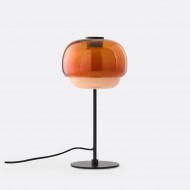 Contemporary Stack-Shade Glass Table Lamp for Ambient Lighting S249