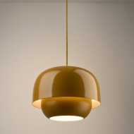 Clinco Elegant Metal Pendant Lamp Featuring Nested Shade Design S250